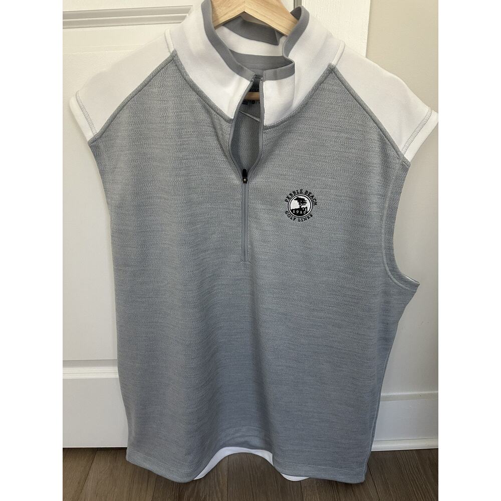 Pebble Beach Golf Links Nike Vest Mens XL Black Therma-Fit